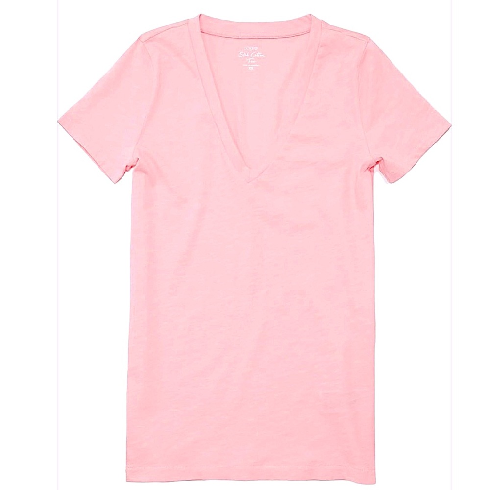 *NWT!* J. Crew Slub Cotton V-Neck Tee